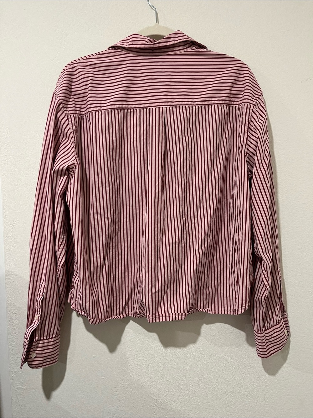 GAP Organic Cotton Poplin Crop Shirt - Picture 3 of 4